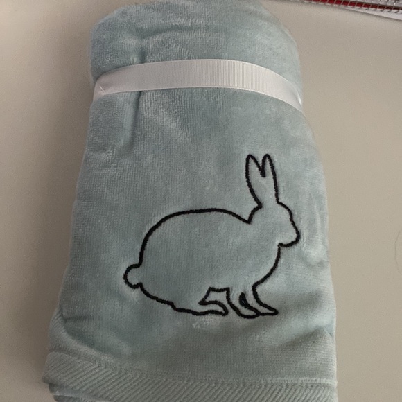 Blue Easter hand towels two nwt - Picture 2 of 2